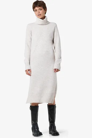 Noisy May Strickkleid »NMVIOLA L/S ROLLNECK KNIT DRESS FWD NOOS«