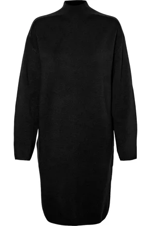 VERO MODA Strickkleid »VMGOLD HIGHNECK PINSTRIPE SHORT DRESS GA«