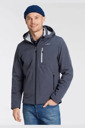 CMP Softshelljacke »MAN JACKET ZIP HOOD«, mit Kapuze