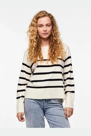 Pieces® Rundhalspullover »PCSIA LS KNIT NOOS BC«