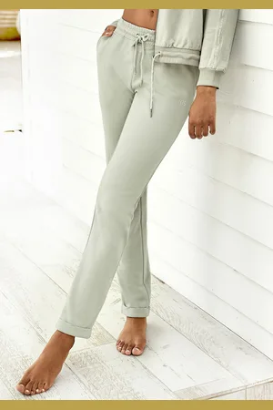 H.I.S Sweathose, Schlupfhose mit kleinem Aufschlag am Saum, Loungewear