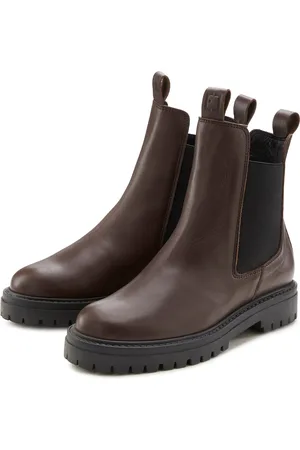 ELBSAND Stiefelette, Chelseaboots, Schlupfstiefel, Bikerboots aus Leder