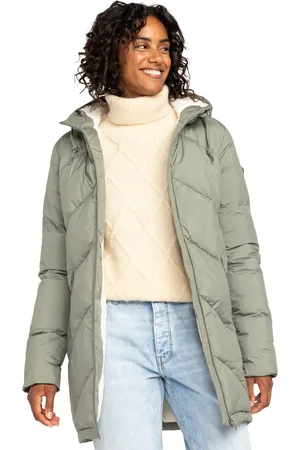 Roxy Steppjacke »BETTER WEATHER«, mit Kapuze, extra Länge