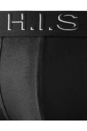 H.I.S Hipster, (Packung, 5 St.), knapp sitzende Boxershorts am Webbund mit Logoschriftzug mit 3D Effekt