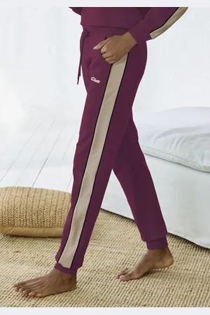 QS by s.Oliver Sweathose, mit Seitenstreifen und Pipings, Loungewear