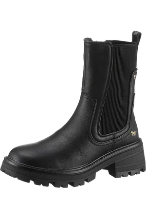 Mustang Chelseaboots, Schlupfstiefel, Herbstschuh mit komfortablem Stretcheinsatz