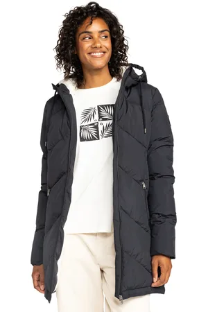 Roxy Steppjacke »BETTER WEATHER«, mit Kapuze, extra Länge