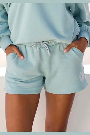 Buffalo Sweatshorts, Loungeshorts mit seitlichen Taschen und kleinem Print, Loungewear