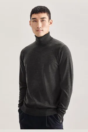Seidensticker Strickpullover, Rundhals Uni
