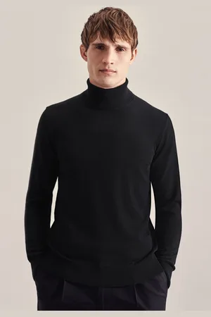 Seidensticker Strickpullover, Rundhals Uni