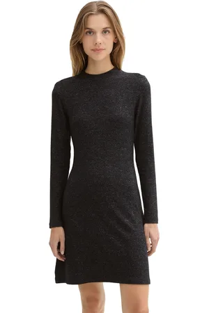 TOM TAILOR Strickkleid, in Melange Optik