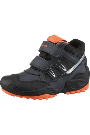 Geox Winterstiefel »J NEW SAVAGE BOY B ABX«, Klettstiefel, Babystiefel Snowboots mit Reflektoren