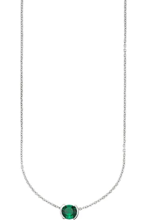 Daniel Hechter Kette mit Anhänger »Schmuck Geschenk Silber 925 Halsschmuck Halskette mit Anhänger«, mit Zirkonia (synth.)