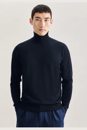Seidensticker Strickpullover, Rundhals Uni