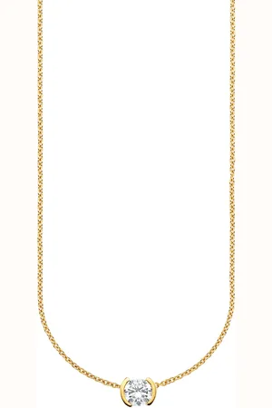 Daniel Hechter Kette mit Anhänger »Schmuck Geschenk Silber 925 Halsschmuck Halskette mit Anhänger«, mit Zirkonia (synth.)