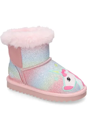 Dockers Winterboots, Schlupfboots, Winterstiefel, Snowboots mit Glitzer und Pride-Look
