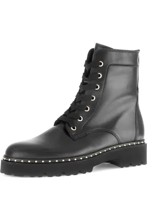 Gabor Schnürboots, Blockabsatz, Schnürstiefelette, Boots mit Best Fitting-Ausstattung