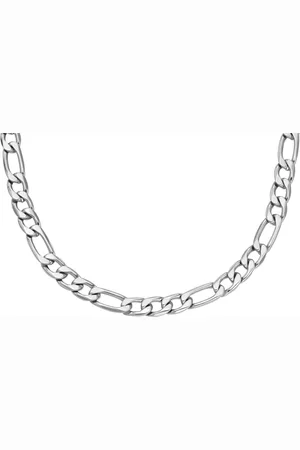 Fossil Edelstahlkette »Schmuck Geschenk Edelstahl GLIEDERKETTE ALL STACKED UP, JF04721040«