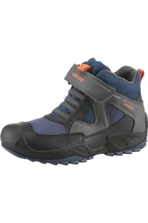 Geox Winterstiefel »J NEW SAVAGE BOY B ABX«, Trekkingboots, Winterstiefel, Kindergartenschuh mit Warmfutter