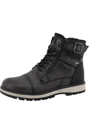 TOM TAILOR Winterboots, Outdoorschuh, Winterstiefel, Schnürboots mit TEX-Membran, Weite G