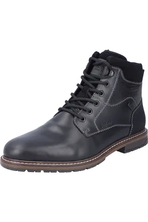 Rieker Winterstiefelette, Schnürstiefel, Business Schuh mit wasserabweisender TEX-Membran