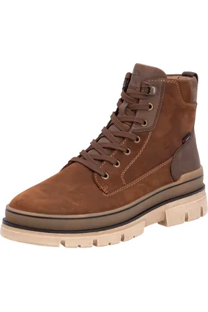 Rieker Winterstiefelette, Plateaustiefel, Schnürstiefel mit wasserabweisender TEX-Membran