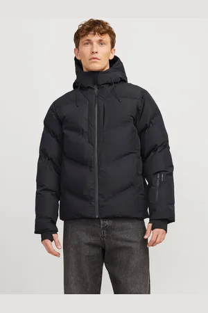 JACK & JONES Steppjacke »JCOSLAY HEAT QUILTED PUFFER SN«, mit Kapuze