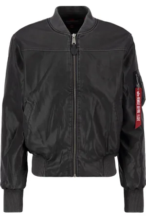Alpha Industries Bomberjacke » Men - Bomber Jackets MA-1 Faux Leather Vintage«
