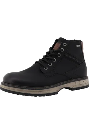 TOM TAILOR Winterboots,Blockabsatz,Schnürboots,Outdoorschuh, Reißverschluss, Weite G (=weit)