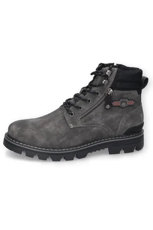 Dockers Schnürboots, Winterstiefel, Freizeitstiefel, Worker-Boots mit modischen Details