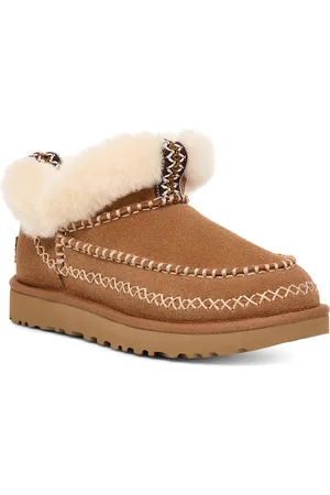 UGG Schlupfboots »CLASSIC ULTRA MINI ALPINE«, Hausschuh, Mule, Winterboots mit gepolstertem Fußbett