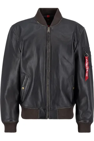 Alpha Industries Lederjacke » Men - Leather & Vegan Jackets«