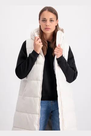 Alpha Industries Blouson » Women - Vests Long Puffer Vest Women«