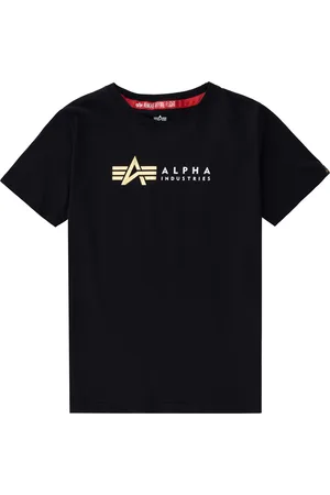 Alpha Industries T-Shirt » Kids - T-Shirts Alpha Label T Foil Print Kids«