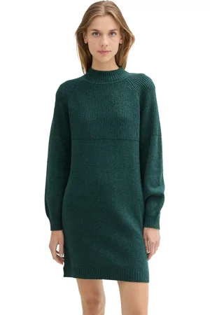 TOM TAILOR Strickkleid, mit Rippstruktur
