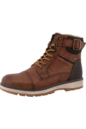 TOM TAILOR Winterboots, Outdoorschuh, Winterstiefel, Schnürboots mit TEX-Membran, Weite G