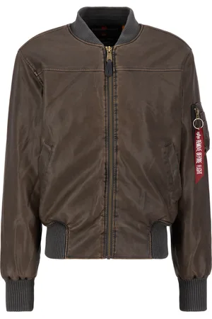 Alpha Industries Bomberjacke » Men - Bomber Jackets MA-1 Faux Leather Vintage«