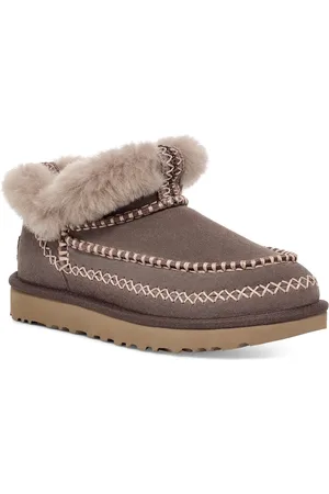 UGG Schlupfboots »CLASSIC ULTRA MINI ALPINE«, Hausschuh, Mule, Winterboots mit gepolstertem Fußbett