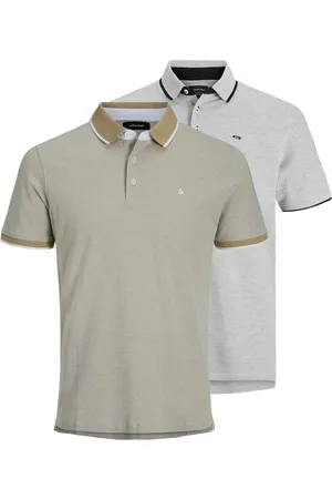 JACK & JONES Poloshirt »Poloshirt JJEPAULOS POLO 2PK 2er Pack«