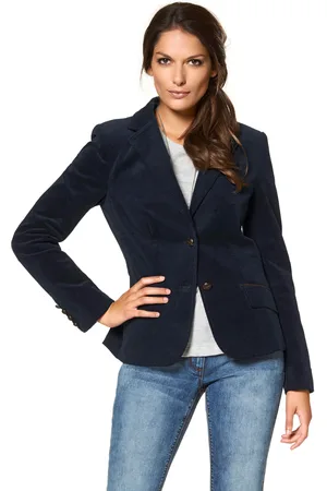 Aniston Jackenblazer, mit Stoff-Einfassungen und Ärmelpatches