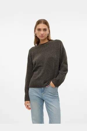 VERO MODA Strickpullover »VMBOOM LS O-NECK PULLOVER GA NOOS«