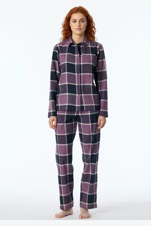 Schiesser Pyjama »"Selected Premium Warming"«, (2 tlg.), mit klassischem Karomuster