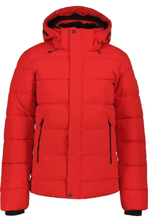 Icepeak Steppjacke »BIXBY«, (1 St.), mit Kapuze, mit kontrastfarbenem Markenpatch am Oberarm