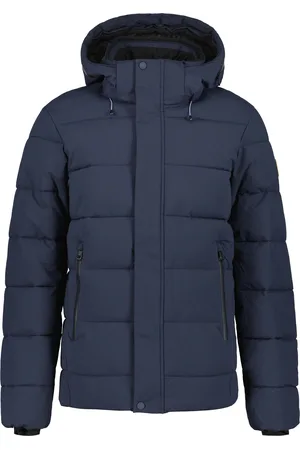 Icepeak Steppjacke »BIXBY«, (1 St.), mit Kapuze, mit kontrastfarbenem Markenpatch am Oberarm