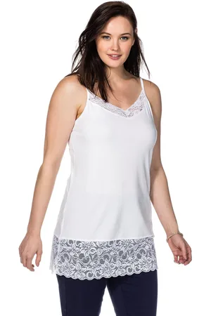 Sheego Longtop »Spaghetti-Top mit verstellbaren Trägern«, mit verstellbaren Trägern