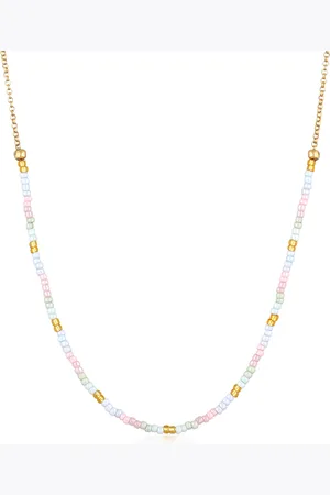 Elli Kette ohne Anhänger »Halskette Kinder Beads Kugeln Pastell 925 Silber«