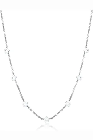 Elli Kette ohne Anhänger »Halskette Kinder Blumen Blüte Flower 925 Silber«