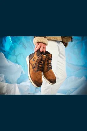 Rieker Winterboots, Schnürboots, Winterstiefelette, MemoCup-Ausstattung, Used-Optik
