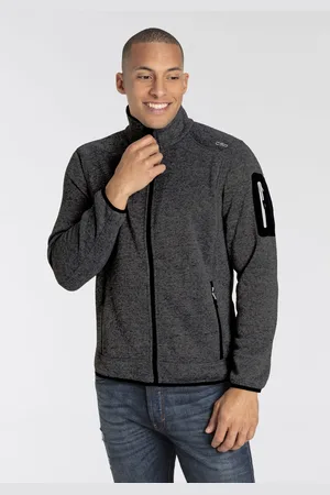 CMP Strickfleecejacke »MAN JACKET FIX HOOD«, (1 St.), mit Kapuze
