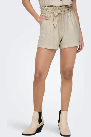 JDY Shorts »SAY MW LINEN SHORTS WVN NOOS«